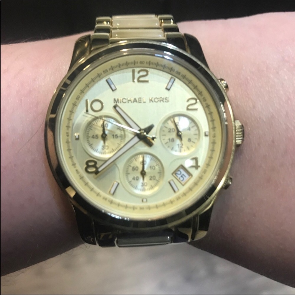 Michael Kors gold watch